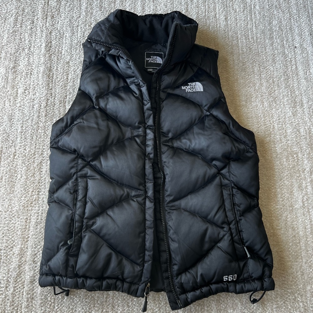 Black northface vest